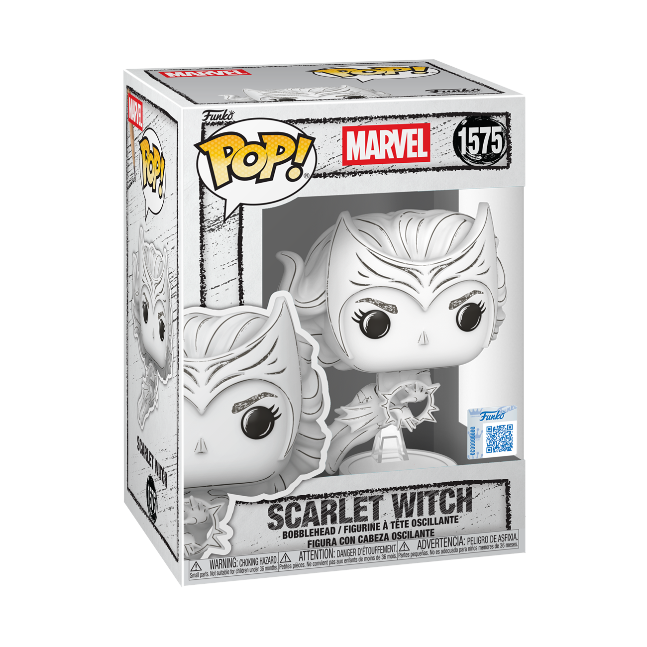 Pop! Scarlet Witch (Sketched Deco) | Funko